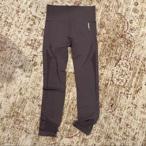 Seamless laser cut leggings